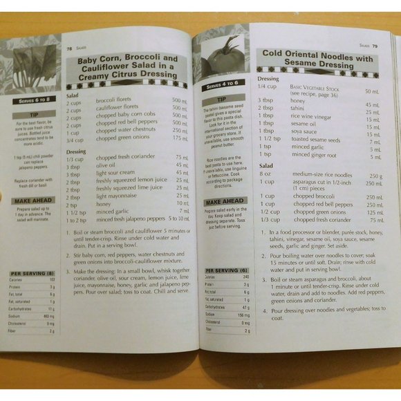 Rose Reisman LIGHT Vegetarian Cooking 1998 Cookbook Recipes Trade PB - Picture 7 of 8